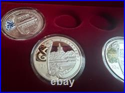 Beijing Olympics Series II 2008 Gold and Silver 6 piece Coin Set with COAs