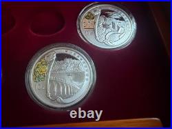 Beijing Olympics Series II 2008 Gold and Silver 6 piece Coin Set with COAs Beijing Olympics Series II 2008 Gold and Silver 6 piece Coin Set with COAs