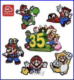 Bundle! Super Mario Bros 35th Anniversary PIN SET #2 Pre-order & COIN SET