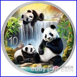 CHINA PANDA Night and Day Set Silver Coins 10 Yuan China 2025