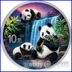 CHINA PANDA Night and Day Set Silver Coins 10 Yuan China 2025