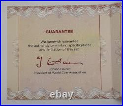 CHINESE DRAGON 2025 Premium Set 1 oz Silver Coin & 2 oz Silver Bar China MDM