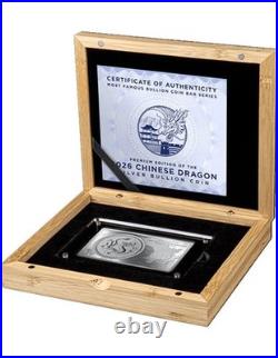 CHINESE DRAGON Premium Edition 2 Oz + 1 Oz Set Coin 10 Yuan China 2026