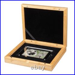 CHINESE PANDA 40th Anniversary Silver Set Coin 2 Oz + 30g Bar China 2023 CHINESE PANDA 40th Anniversary Silver Set Coin 2 Oz + 30g Bar China 2023