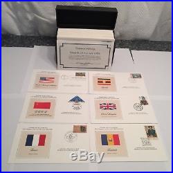 COIN SETS OF ALL NATIONS 249 COINS/38 CARDS With CHINA &123 STAMPS OF ALL NATIONS
