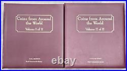 COINS FROM AROUND THE WORLD Vol. I/II Postal Commemorative Society COMPLETE SET COINS FROM AROUND THE WORLD Vol. I/II Postal Commemorative Society COMPLETE SET