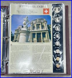 COINS FROM AROUND THE WORLD Vol. I/II Postal Commemorative Society COMPLETE SET COINS FROM AROUND THE WORLD Vol. I/II Postal Commemorative Society COMPLETE SET