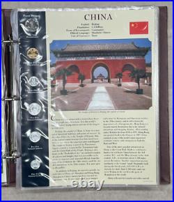 COINS FROM AROUND THE WORLD Vol. I/II Postal Commemorative Society COMPLETE SET COINS FROM AROUND THE WORLD Vol. I/II Postal Commemorative Society COMPLETE SET