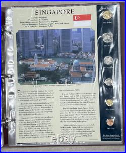 COINS FROM AROUND THE WORLD Vol. I/II Postal Commemorative Society COMPLETE SET COINS FROM AROUND THE WORLD Vol. I/II Postal Commemorative Society COMPLETE SET