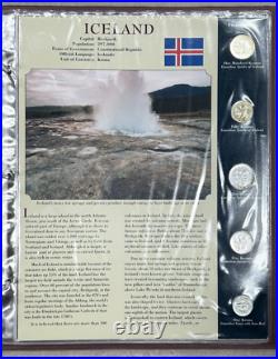 COINS FROM AROUND THE WORLD Vol. I/II Postal Commemorative Society COMPLETE SET COINS FROM AROUND THE WORLD Vol. I/II Postal Commemorative Society COMPLETE SET