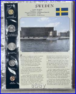 COINS FROM AROUND THE WORLD Vol. I/II Postal Commemorative Society COMPLETE SET COINS FROM AROUND THE WORLD Vol. I/II Postal Commemorative Society COMPLETE SET