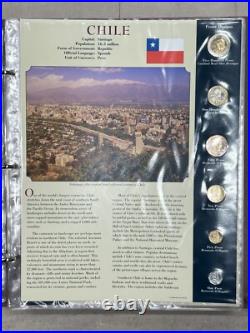 COINS FROM AROUND THE WORLD Vol. I/II Postal Commemorative Society COMPLETE SET COINS FROM AROUND THE WORLD Vol. I/II Postal Commemorative Society COMPLETE SET
