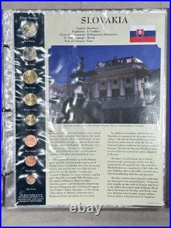 COINS FROM AROUND THE WORLD Vol. I/II Postal Commemorative Society COMPLETE SET COINS FROM AROUND THE WORLD Vol. I/II Postal Commemorative Society COMPLETE SET