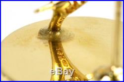 China 1/10 1/20 oz 999 Gold Panda Coins in 14k Onyx Bezel Pendant Earrings Set