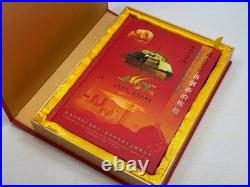 China 16th Congress Re-Create Resplendence Stamp & Coin Album Box Set