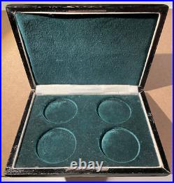 China 1985 Historical Figures Proof Set Packaging w. Cert No Coins, Capsule
