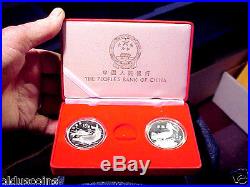 China 1988 3 Coin Set Gold 100y Monkey Ngc Pf69 Uc 10y Ibis 10y Dolphins Coa