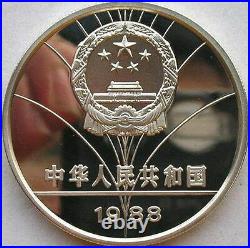 China 1988 Seoul Olympics Set of 3 Silver Coin, Proof