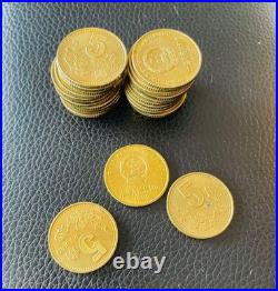 China 1991-92 Plum Blossom 5 Jiao Coin Set Unused in Box Collection