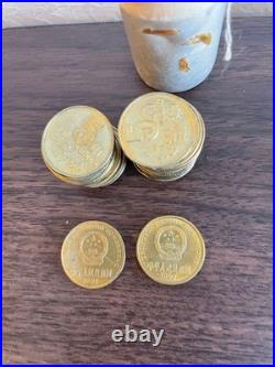 China 1991-92 Plum Blossom 5 Jiao Coin Set Unused in Box Collection