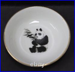 China 1995 Invention Discovery 5 Silver Coin SET with Panda Dish