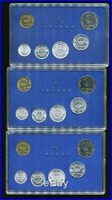 China 1997+1998+1999 Currency Coins Set Complete 18 Coins