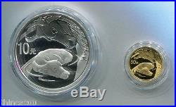 China 2009 Ox No Colored Gold and Silver Coins Set