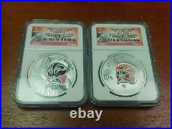 China 2012 Peking Opera Mask 3rd Issue Silver Coin 2oz Set Ngc Pf 69 Ultra Cameo