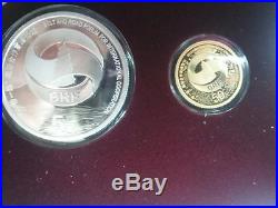 China 2017 Gold and Silver Coins Set Belt and Road Forum