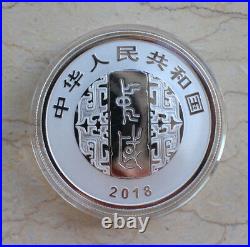 China 2018 Gold and Silver Coins Set- Chinese Calligraphy Art
