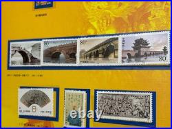China 55th Anniversary PRC Stamp Album Set with 2x 55g 999 Silver Coins + 3 Books
