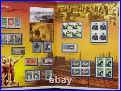 China 55th Anniversary PRC Stamp Album Set with 2x 55g 999 Silver Coins + 3 Books