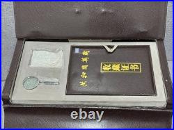 China 55th Anniversary PRC Stamp Album Set with 2x 55g 999 Silver Coins + 3 Books