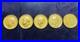 China-70th-Anniversary-Coin-Set-of-5-Slightly-Scratched-Vintage-Collectible-01-zutj