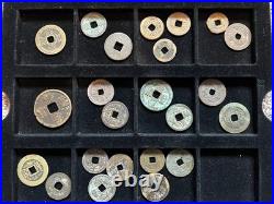 China Cash Coin Set Bronze Some Rare And Ancient Set 23 Coin Different Dynasties
