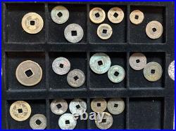 China Cash Coin Set Bronze Some Rare And Ancient Set 23 Coin Different Dynasties