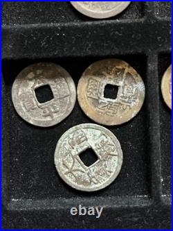 China Cash Coin Set Bronze Some Rare And Ancient Set 23 Coin Different Dynasties
