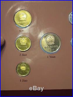 China Coin Sets Of All Nations Proof 1982