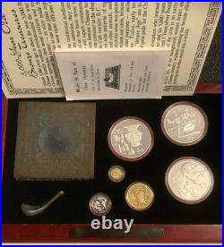 China Coins of Invention & Discovery Empress Edition Gold & Silver Coins Set