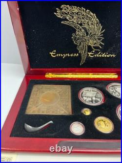 China Coins of Invention/Discovery Empress Edition Gold & Silver Proof Set 1992 China Coins of Invention/Discovery Empress Edition Gold & Silver Proof Set 1992