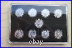 China Currency Coins Set (1 J, 5 J and 1 Y) Total 29 Coins