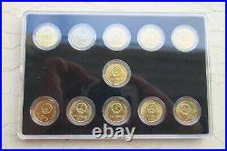 China Currency Coins Set (1 Jiao, 5 Jiao and 1 Yuan) Total 29 Coins