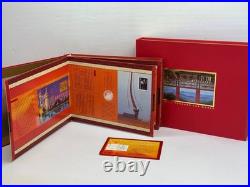 China Forward the World Silver Coin Stamp Album Boxed Commemorative Set