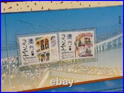 China Forward the World Silver Coin Stamp Album Boxed Commemorative Set