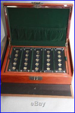China Gold Panda 25th Anniversary 1982-2007 Coin Sets w. /Box & COA #14078/18000