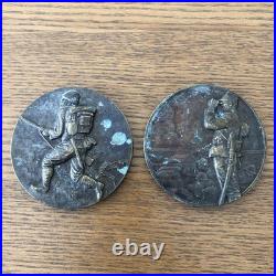 China Incident Commemorative Soldier Design Medal 2-piece set / 10