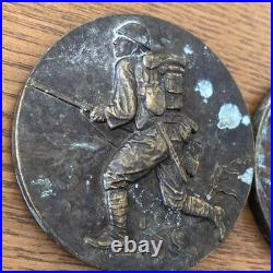 China Incident Commemorative Soldier Design Medal 2-piece set / 10