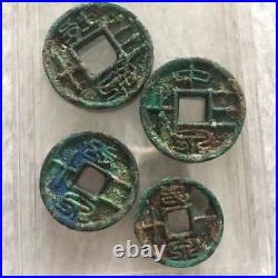 China Late Han Dynasty WangMang Regime Issued High Value Money Bronze Coins Set