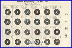 China Northern Sung Dynasty 24 Coin Set