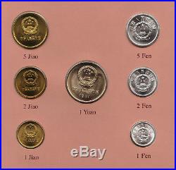 China People's Republic 1981 Coin Sets of All Nations Rat Stamp Chinese AT202